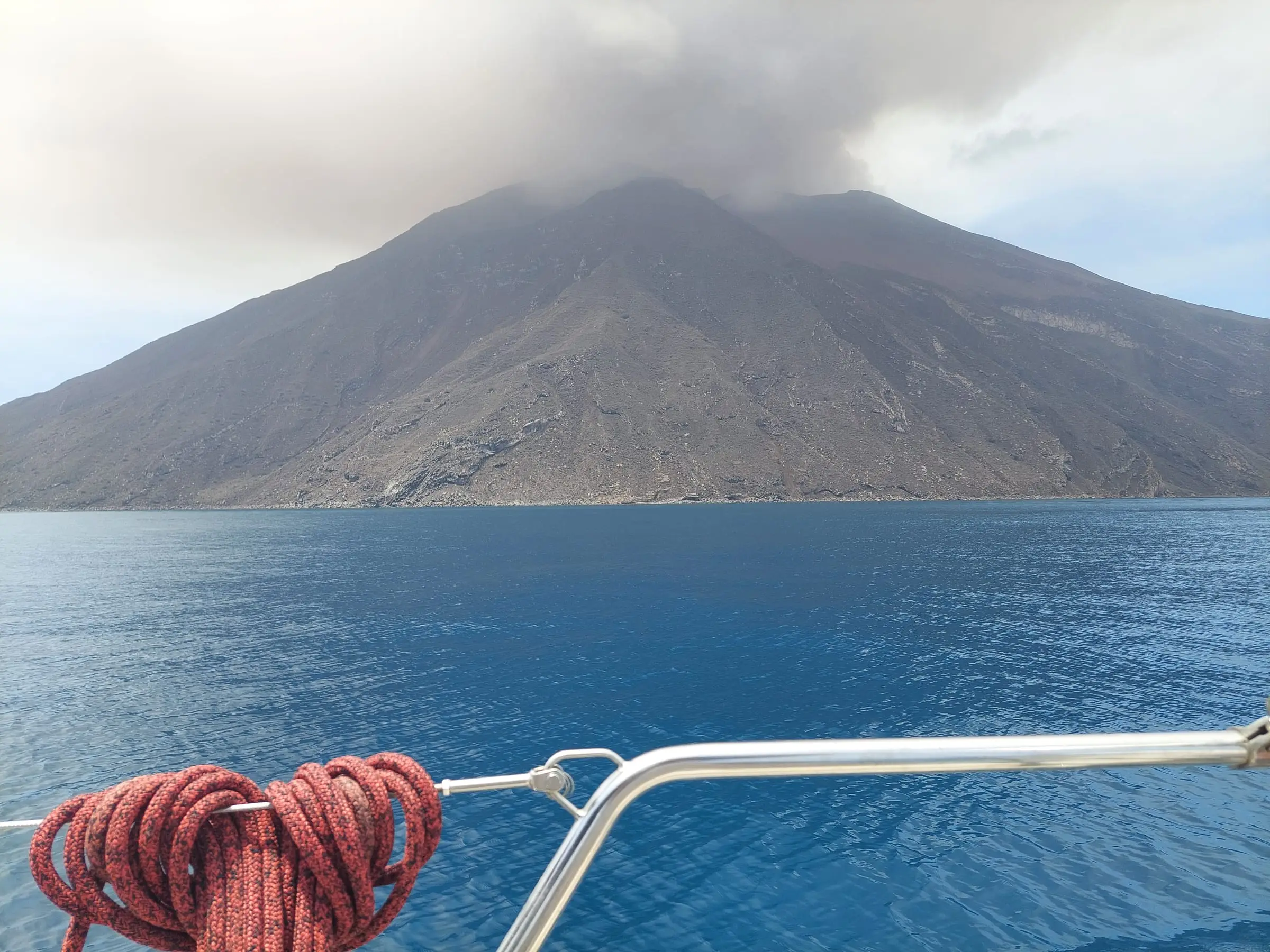 Passing Stromboli, 2024