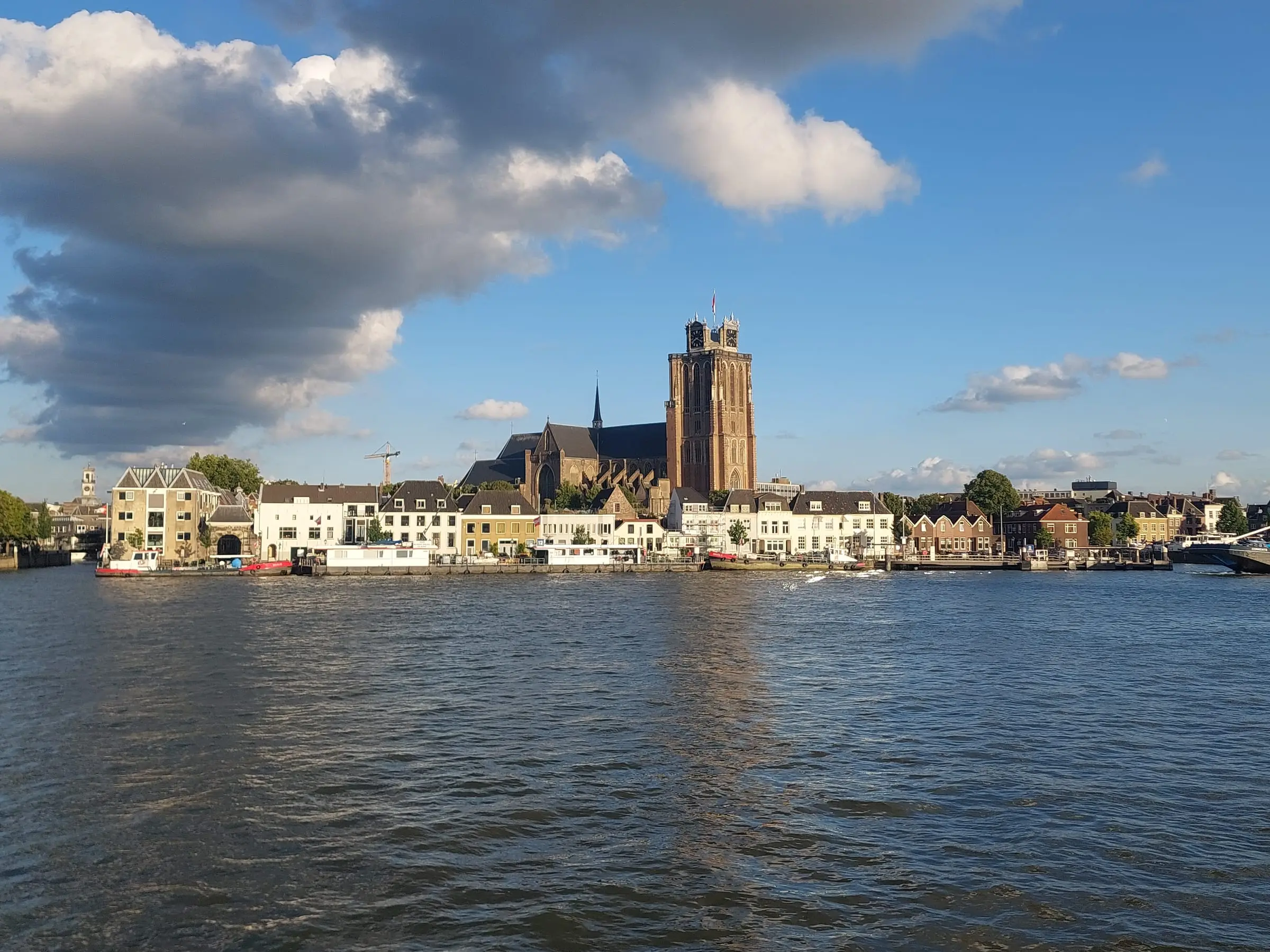 Dordrecht from the water, Netherlands, 2025
